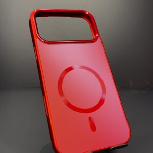 Kırmızı MagSafe Metal Kılıf